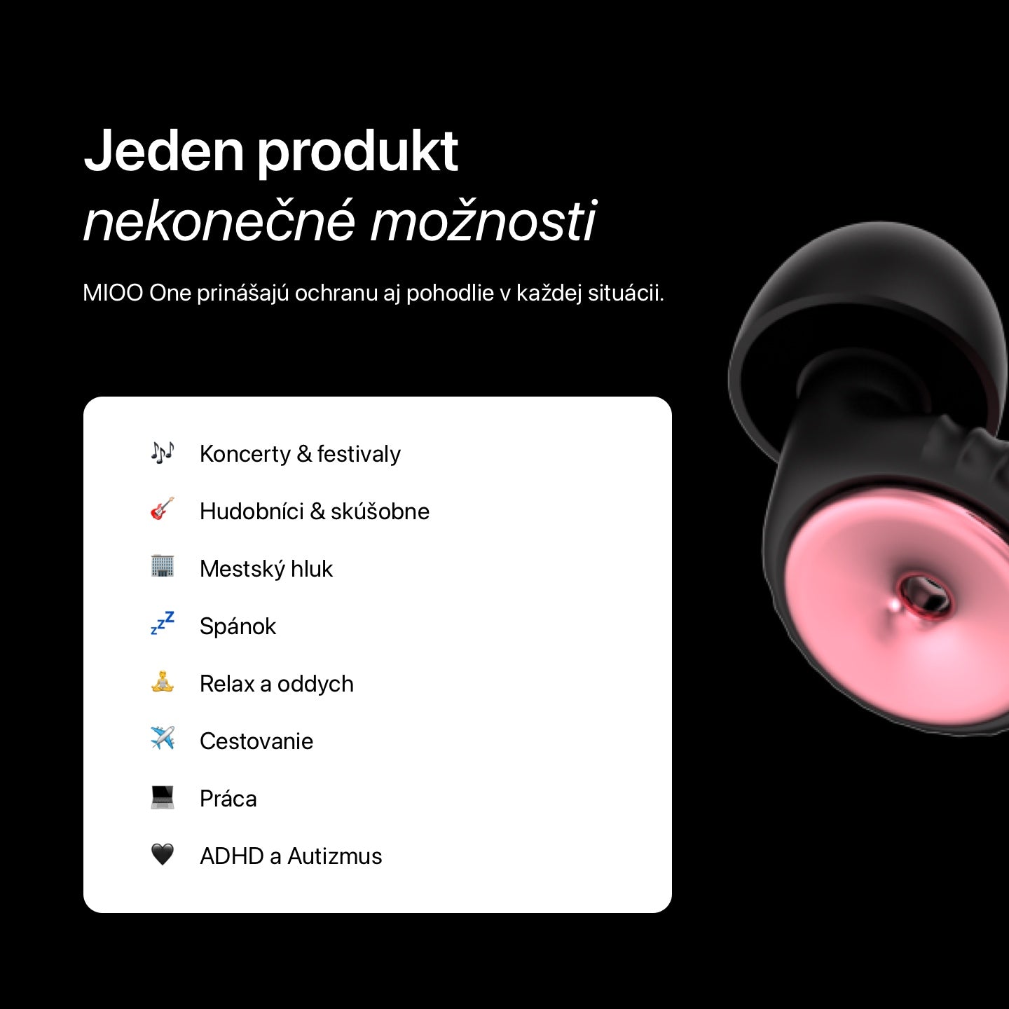 ONE Black/Rose Gold